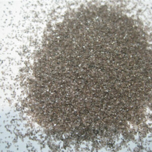 óxido de aluminio marrón